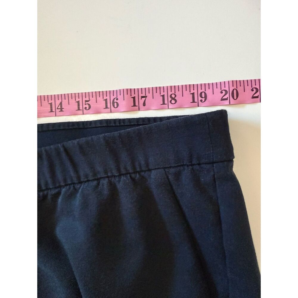 J Jill Pull On Knit Pants Elastic Waist Black Straight Casual Office Comfort 20 - Picture 8 of 16